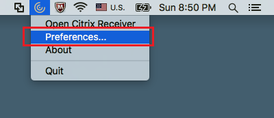 citrix receiver for mac auto uploaded to my computer